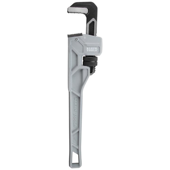 Klein Tools 68225 Adjustable Cast Aluminum Pipe Wrench, 18"