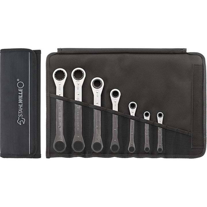 Stahlwille 96415601 25a/7N Ratchet ring Spanner Set