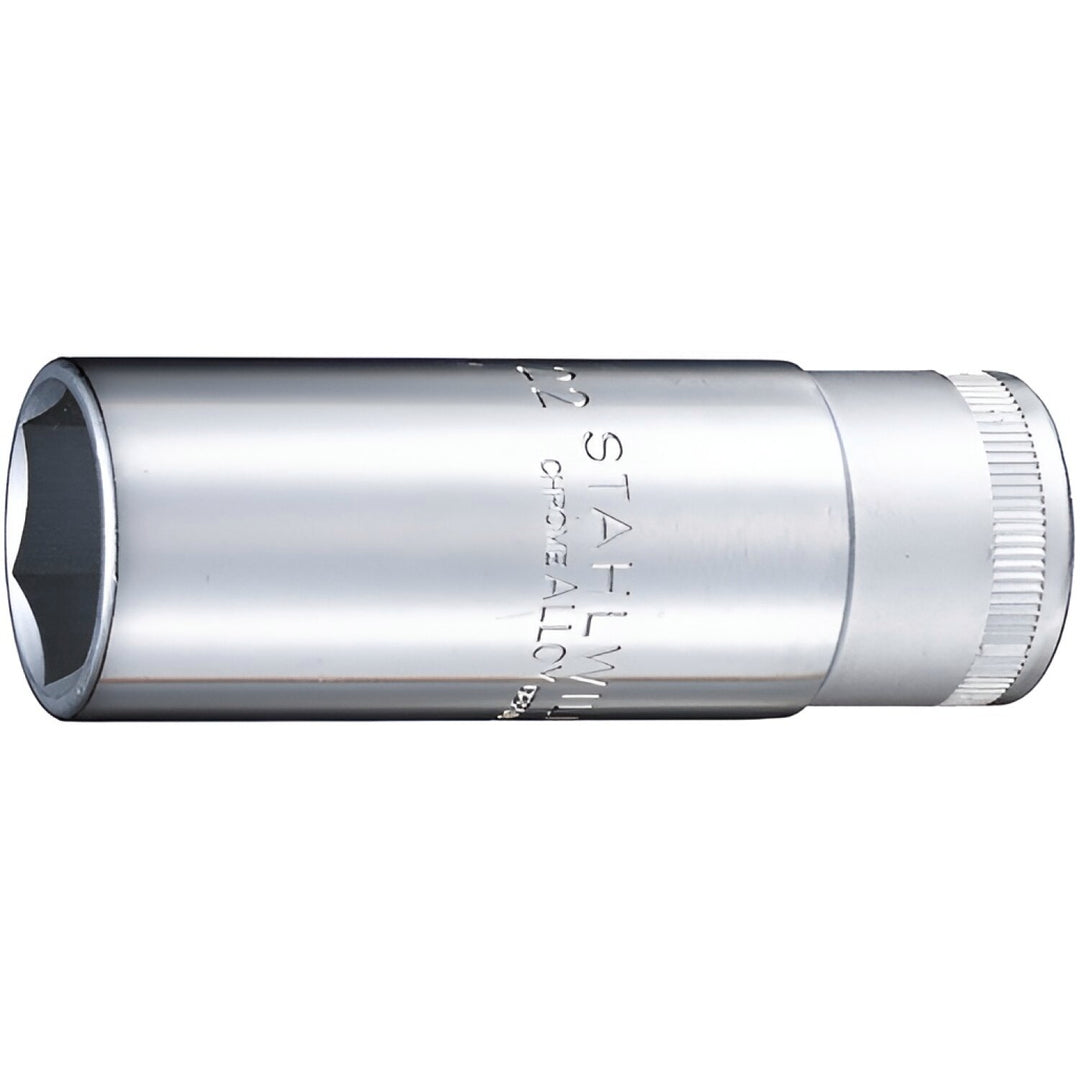 Stahlwille 03240017 51S 1/2" Extra Deep 6-pt Socket, 17 mm