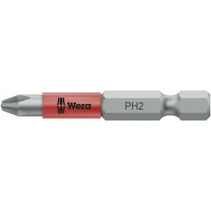 Wera 853/4 ACR® SL bits with sleeve, magnetized, PH 2 x 50 mm