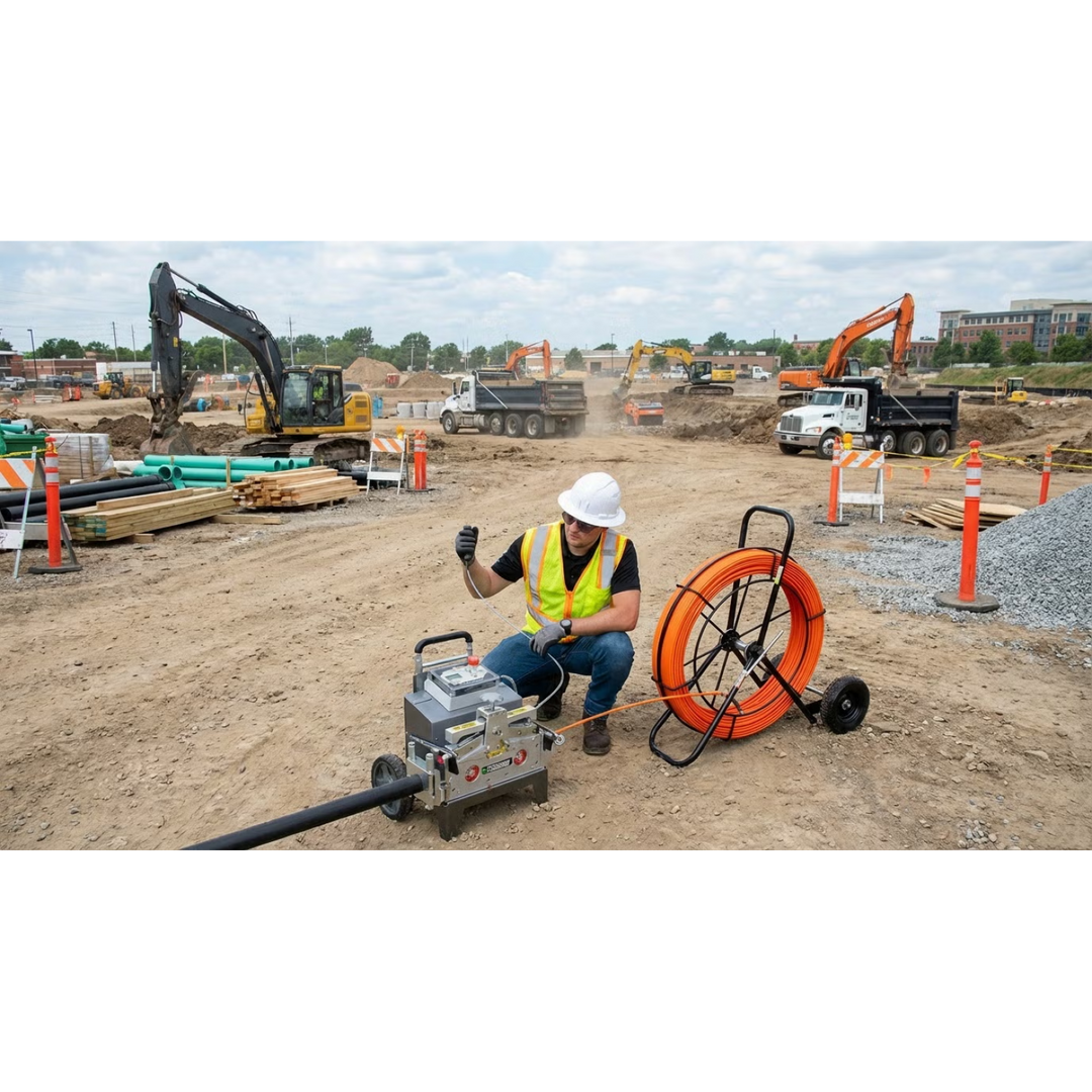 GMP 77200 eRodder Low Profile Electric Duct Rod Pusher