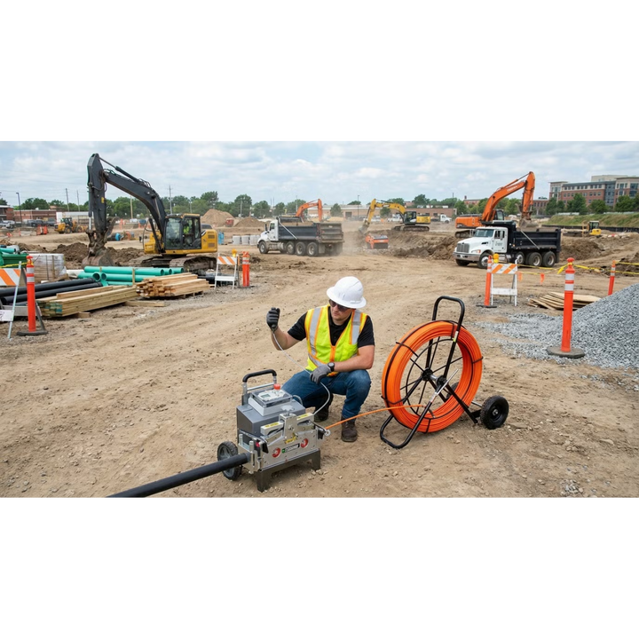 GMP 77200 eRodder Low Profile Electric Duct Rod Pusher