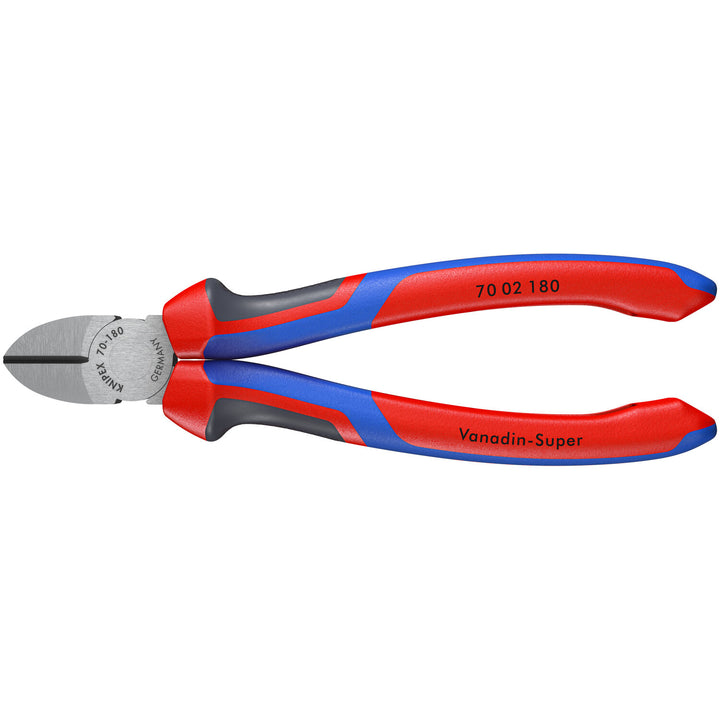 Knipex 70 02 180 KnipeXtend Diagonal Cutters, 7 1/4"
