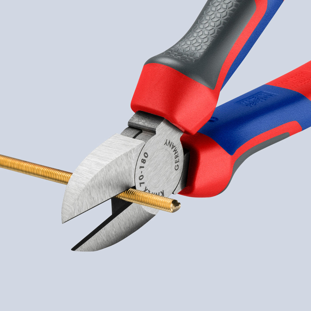 Knipex 70 02 180 KnipeXtend Diagonal Cutters, 7 1/4"