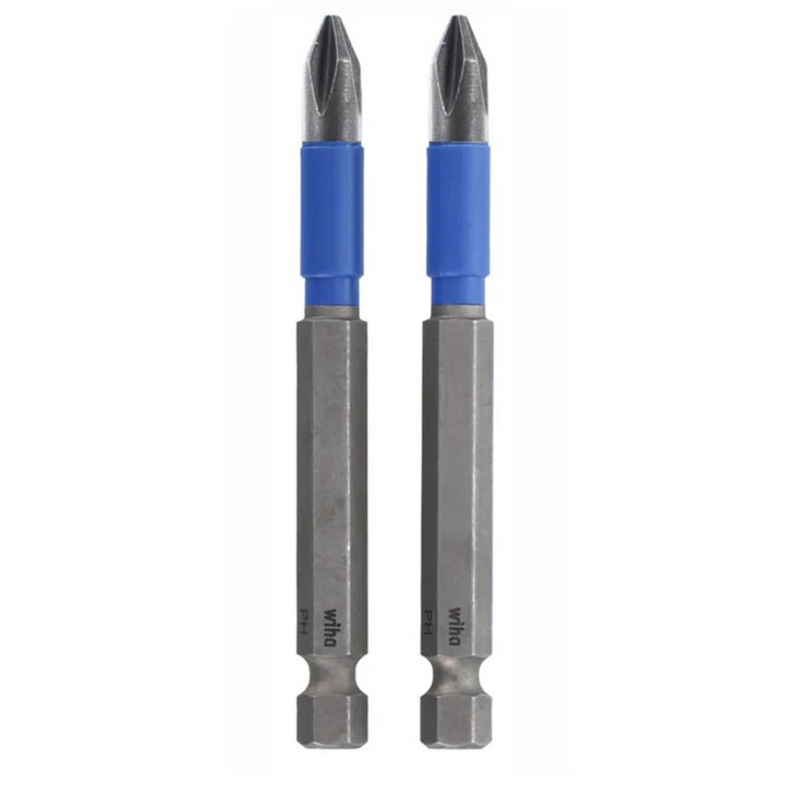Wiha Tools 70301 TerminatorBlue Phillips Impact Bit, #1 - 3.5", 2-Pack