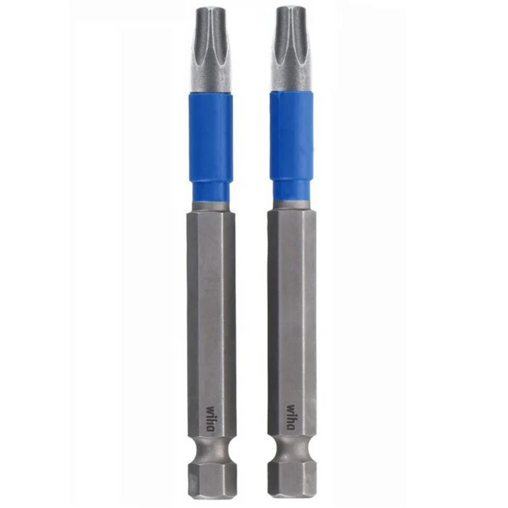 Wiha Tools 70318 TerminatorBlue TORX Impact Bit, T15 - 3.5", 2-Pack