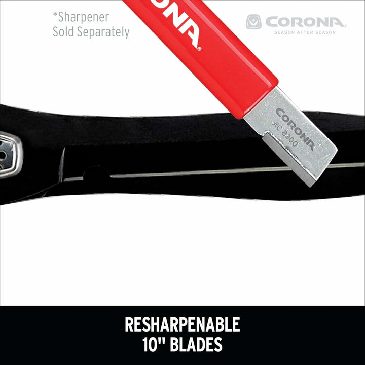 Corona HS 3344 Extendable Hedge Shears with ComfortGEL® Grip, 8 in. Blades, 17 in Handles