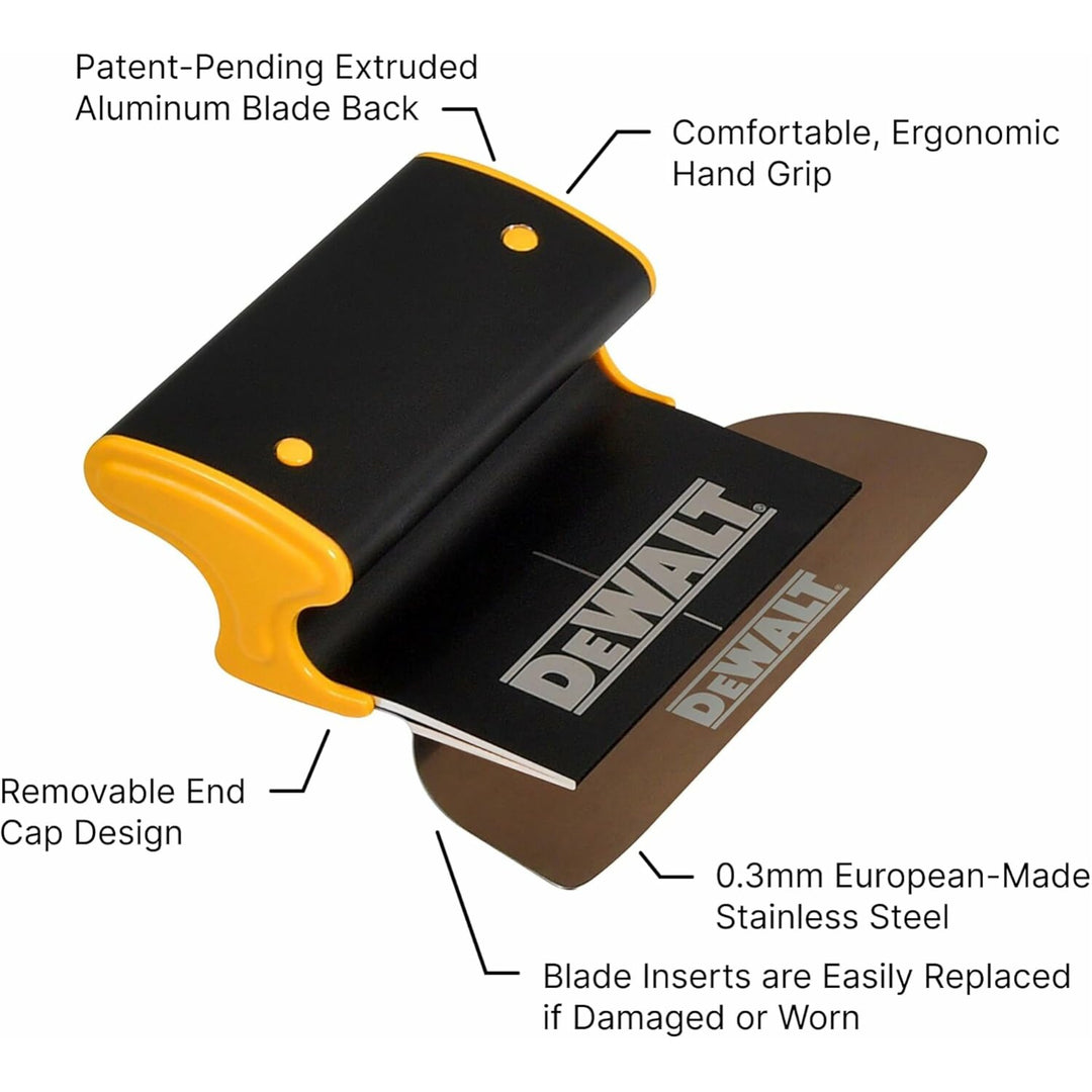 Dewalt DXTT-2-907 7 in. Skimming Blade - Aluminum Housing with 0.012 Inch (0.3mm) Replaceable Stainless Steel Blade Insert