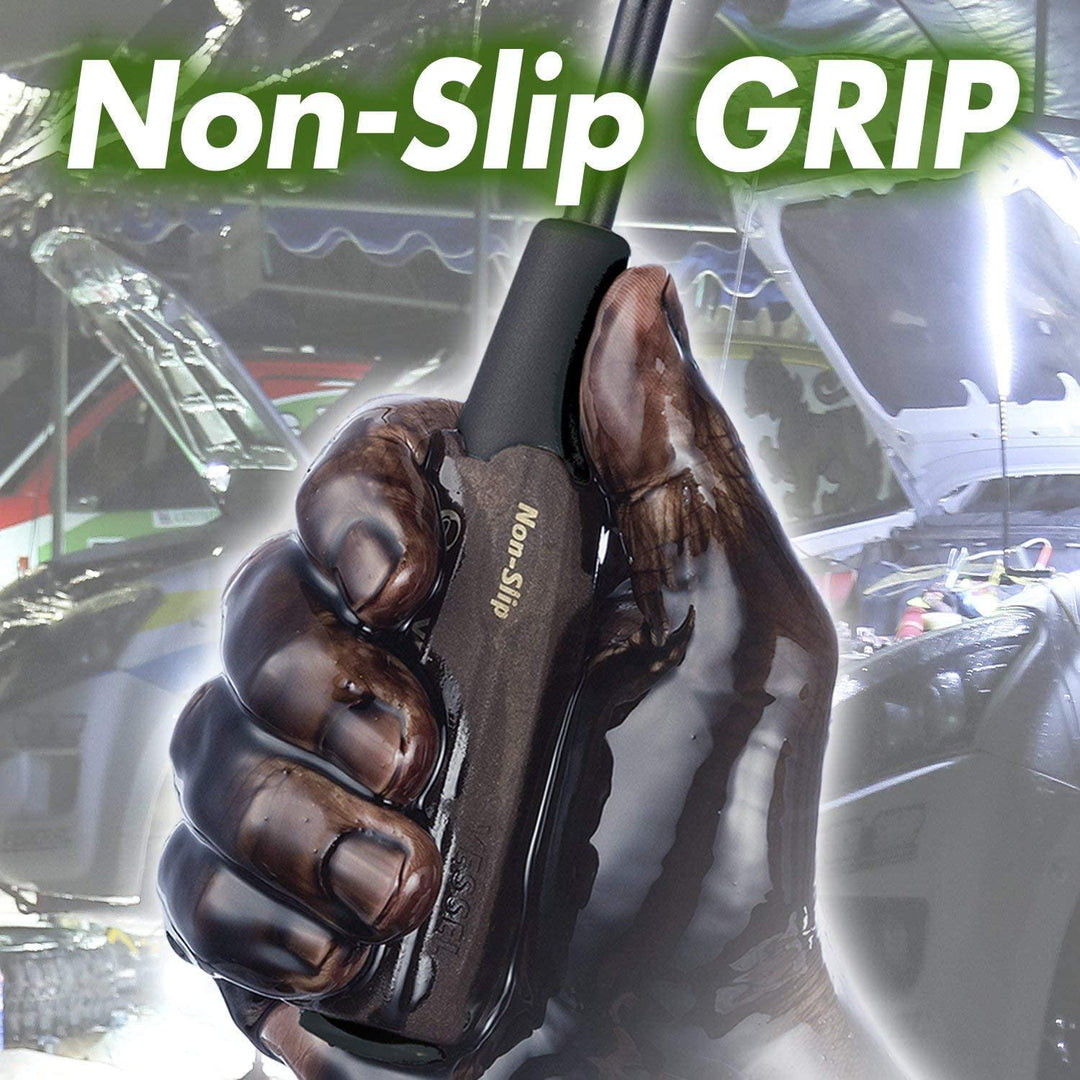 Vessel Tools 3308EVA WOOD-COMPO Non-Slip Tang-Thru Screwdriver Set