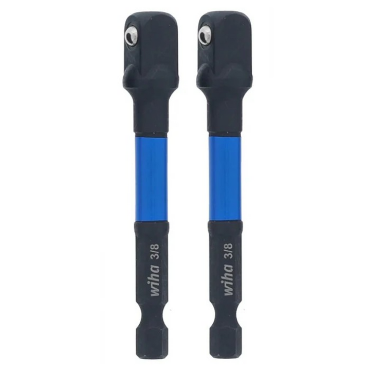 Wiha Tools 72191 Square Drive Impact Adapter, 3/8", 2-Pack