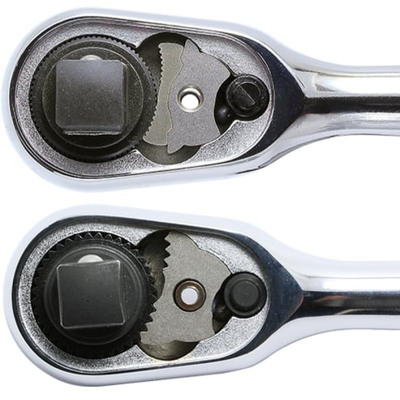 Ko-Ken 3726ZS 3/8 Sq. Dr. Ratchet Handle 72 teeth Flexible Head Length 120mm Z-series