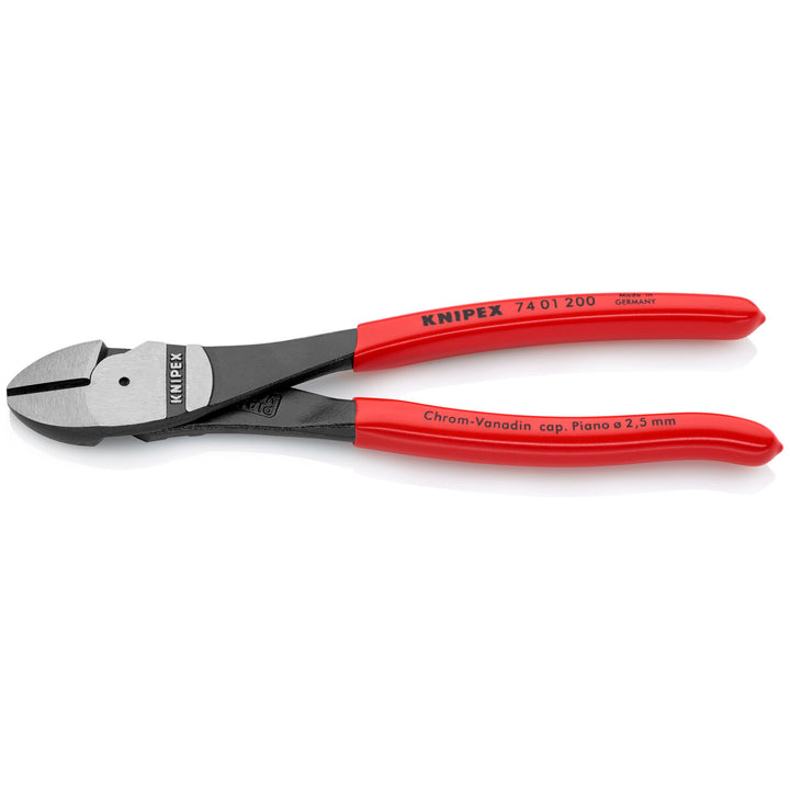 Knipex 74 01 200 SBA 8" High Leverage Diagonal Cutters