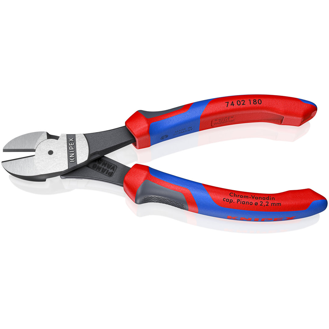 Knipex 74 02 180 KnipeXtend High Leverage Diagonal Cutters, 7 1/4"