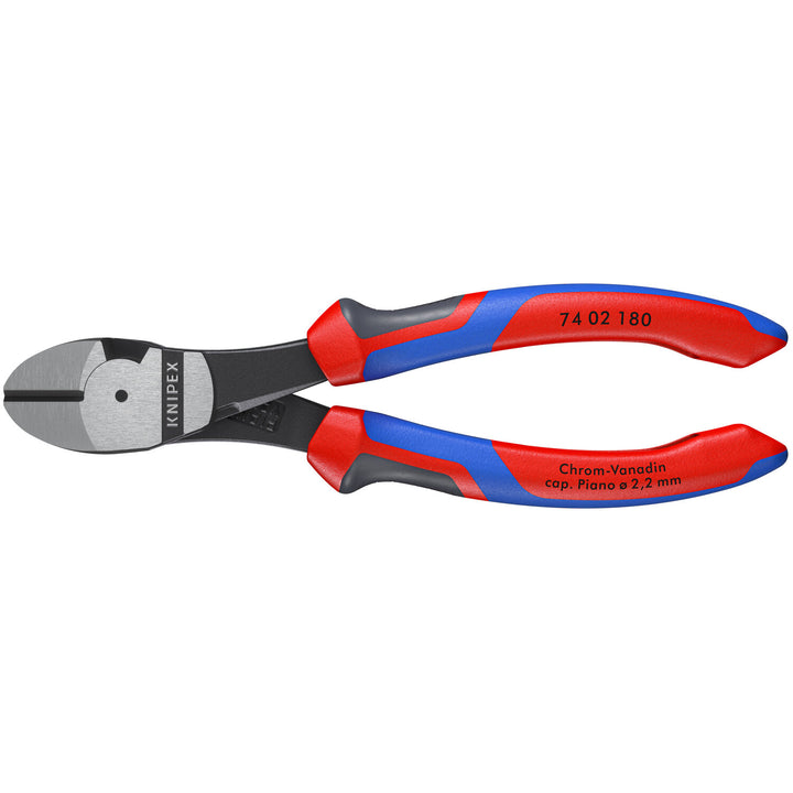 Knipex 74 02 180 KnipeXtend High Leverage Diagonal Cutters, 7 1/4"