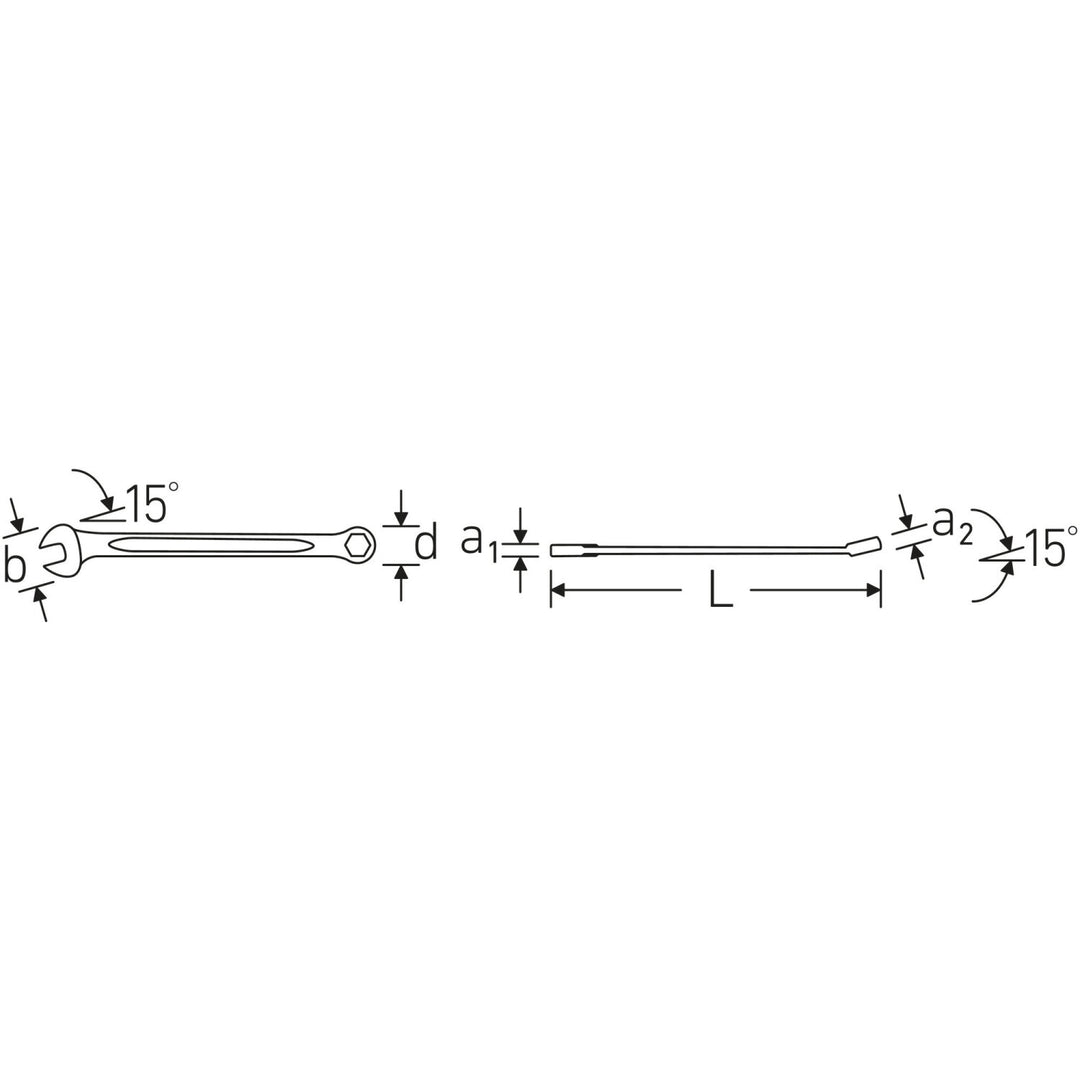Stahlwille 40095050 5mm Combination Spanner