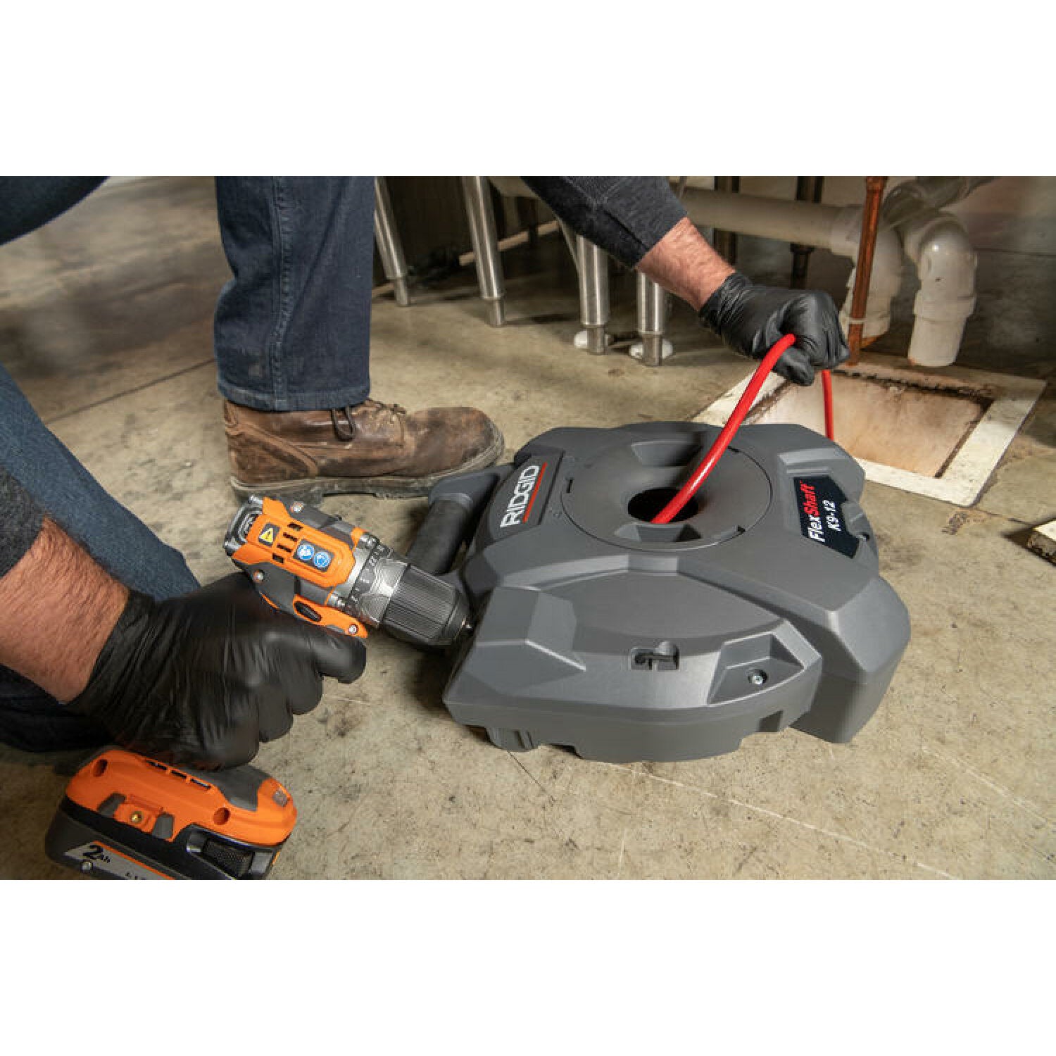 Ridgid 74978 FlexShaft K9-12 Drain Cleaning Machine – Haus of Tools