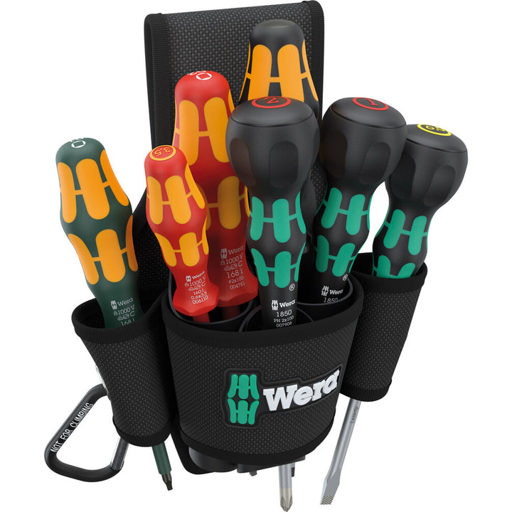 Wera 9622 Belt holster Set 3, 8 pieces