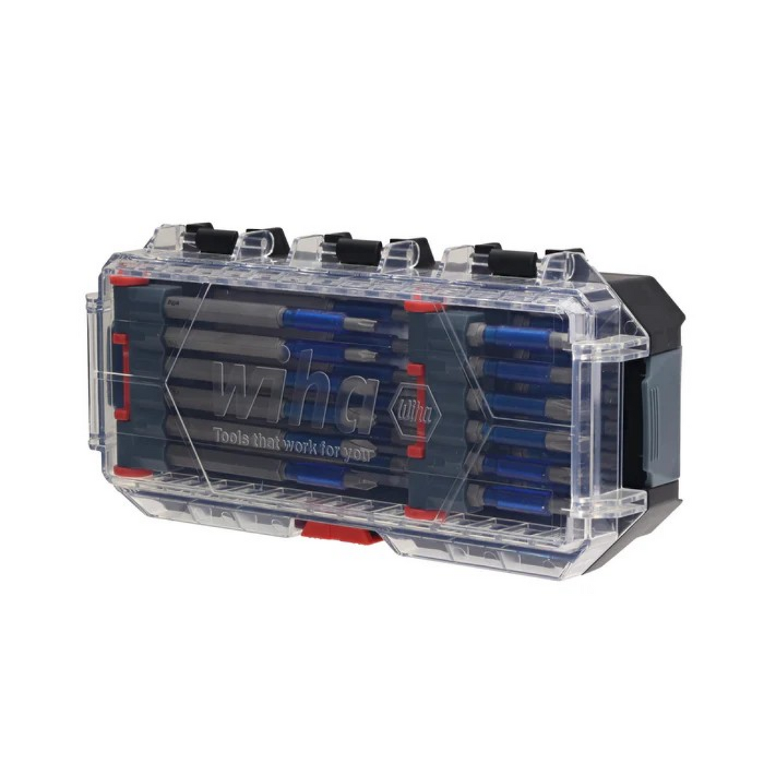 Wiha Tools 76822 TerminatorBlue Impact Bit Set, 24 Pc.