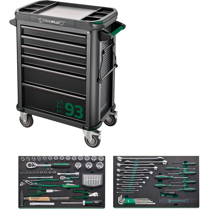 Stahlwille 98830177 Tool Assortment with Tool Trolley