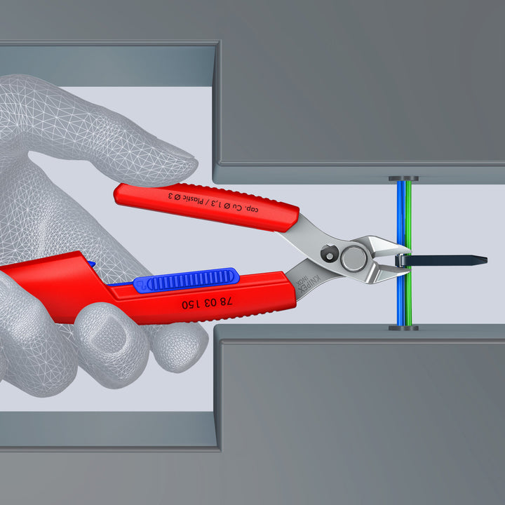 Knipex 78 03 150 SBA 6" Slim Knips