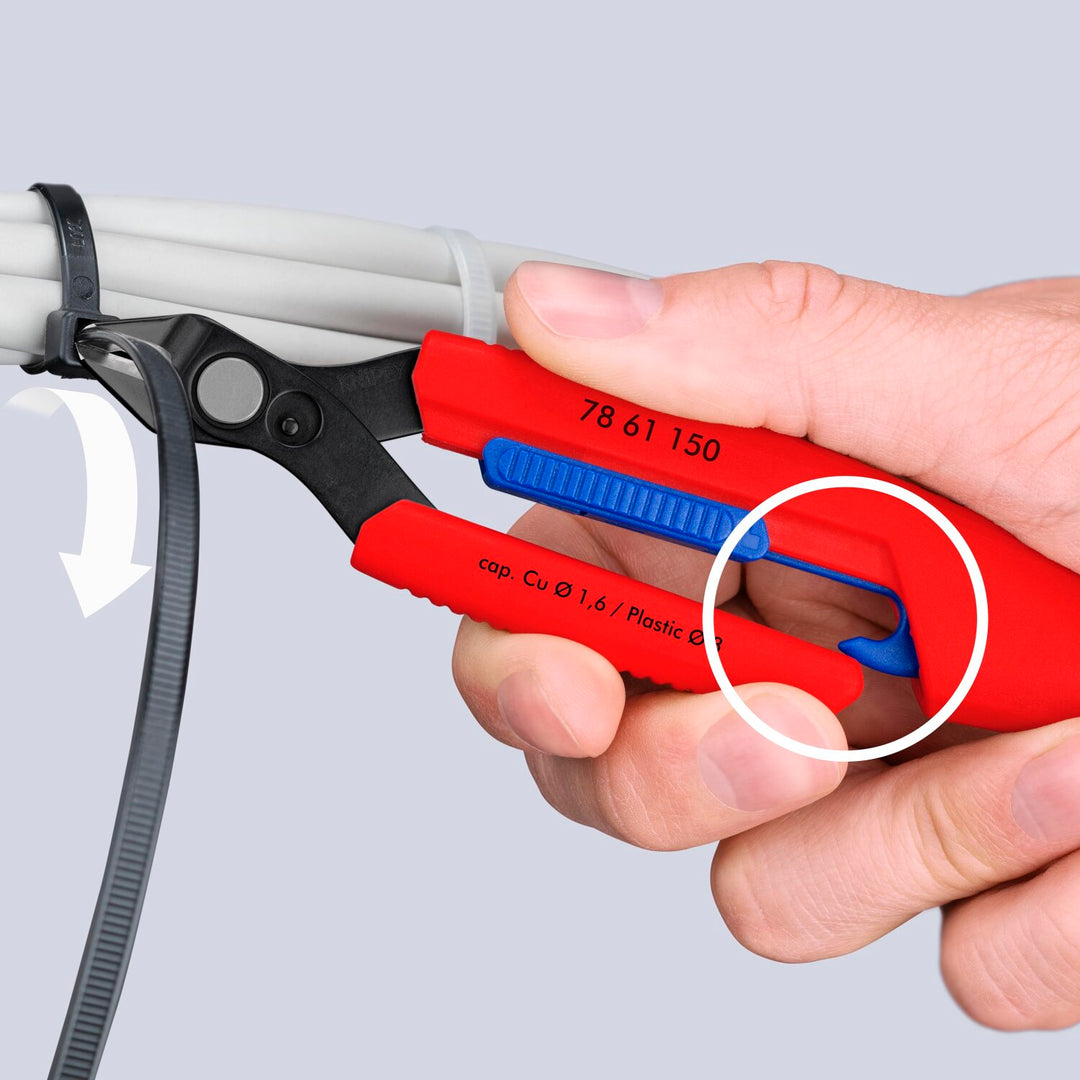 Knipex 78 61 150 V01 SBA 6" Slim Knips with Tool Holster