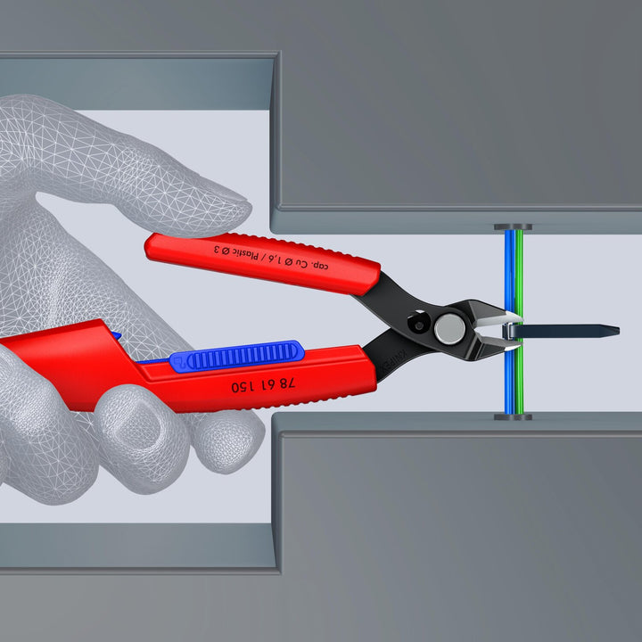 Knipex 78 61 150 V01 SBA 6" Slim Knips with Tool Holster