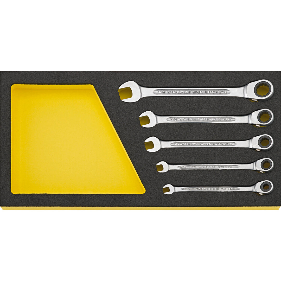 Stahlwille 96830653 Combination Ratcheting Wrench set