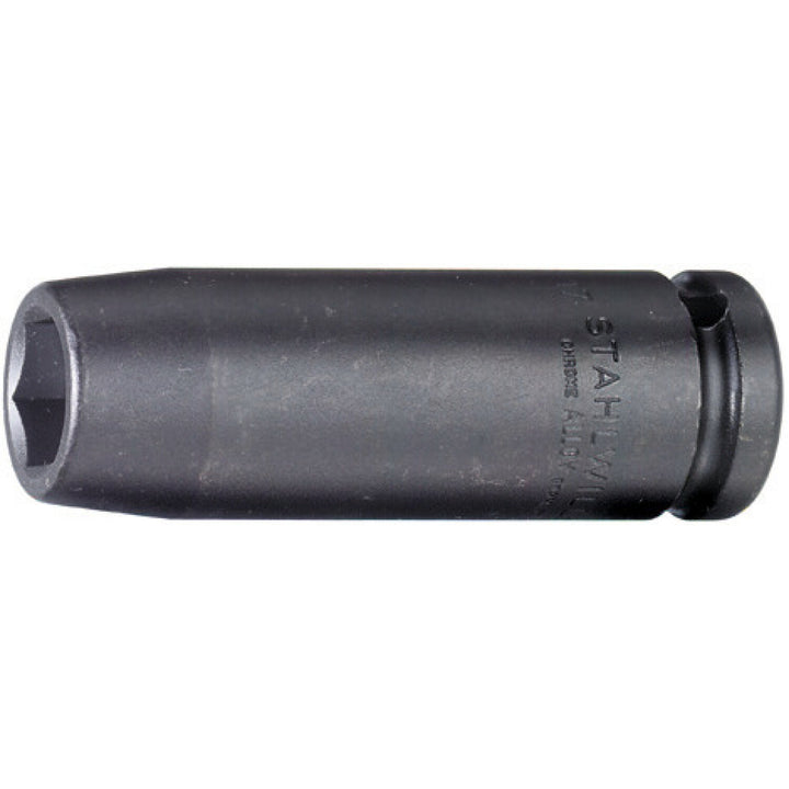 Stahlwille 23020018 51IMP 1/2" Extra Deep Impact Socket, 18 mm