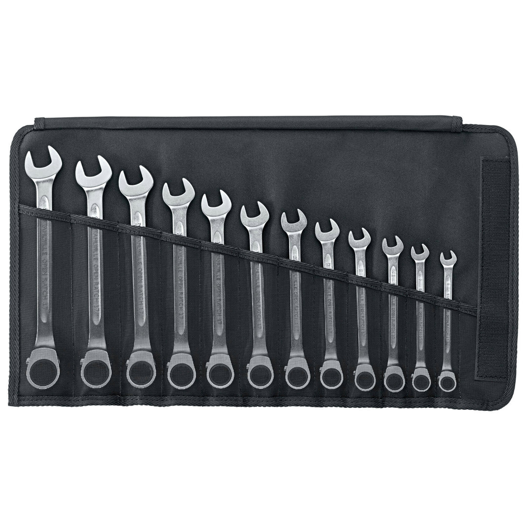 Stahlwille 96411712 17/12 Combination ratcheting Spanner Set