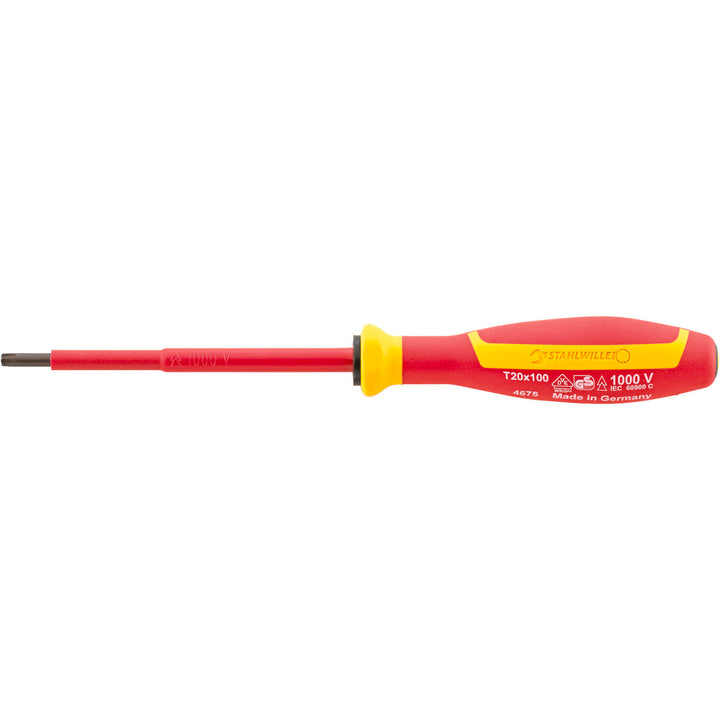 Stahlwille 46753008 4675 VDE DRALL+ T8 TORX® Screwdriver