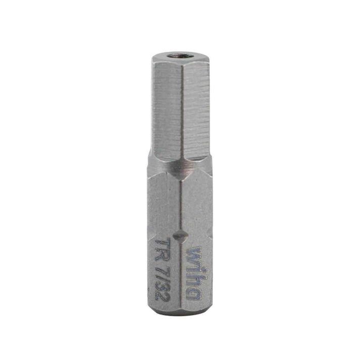 Wiha Tools 71956 Security Hex Insert Bit, 7/32" x 25 mm, 10 Pk.