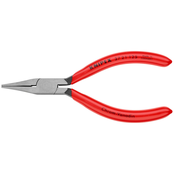 Knipex 37 21 125 5" Electronics Gripping Pliers-Flat Pointed Tips