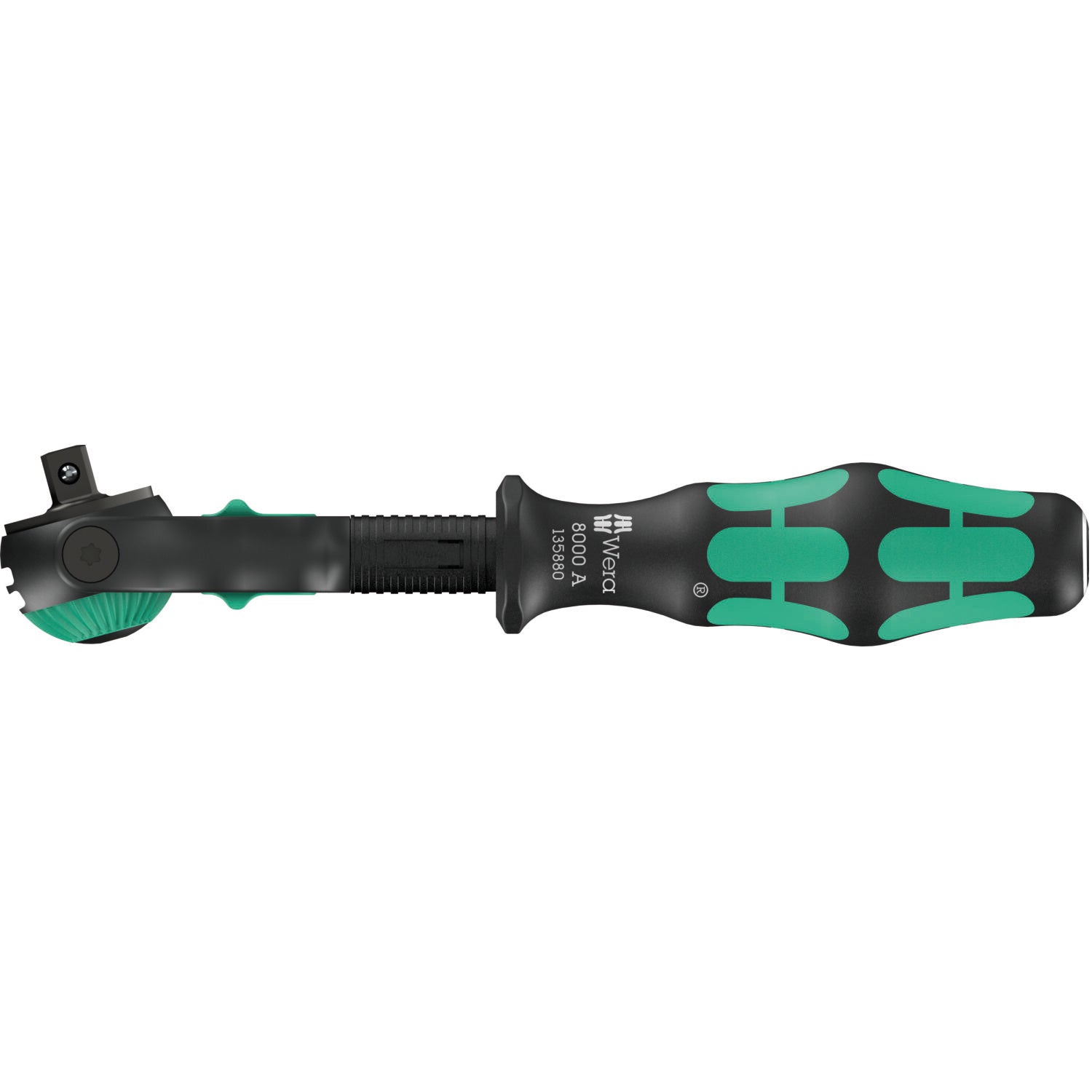 Wera 8000 A Black Edition Zyklop Speed Ratchet with 1/4