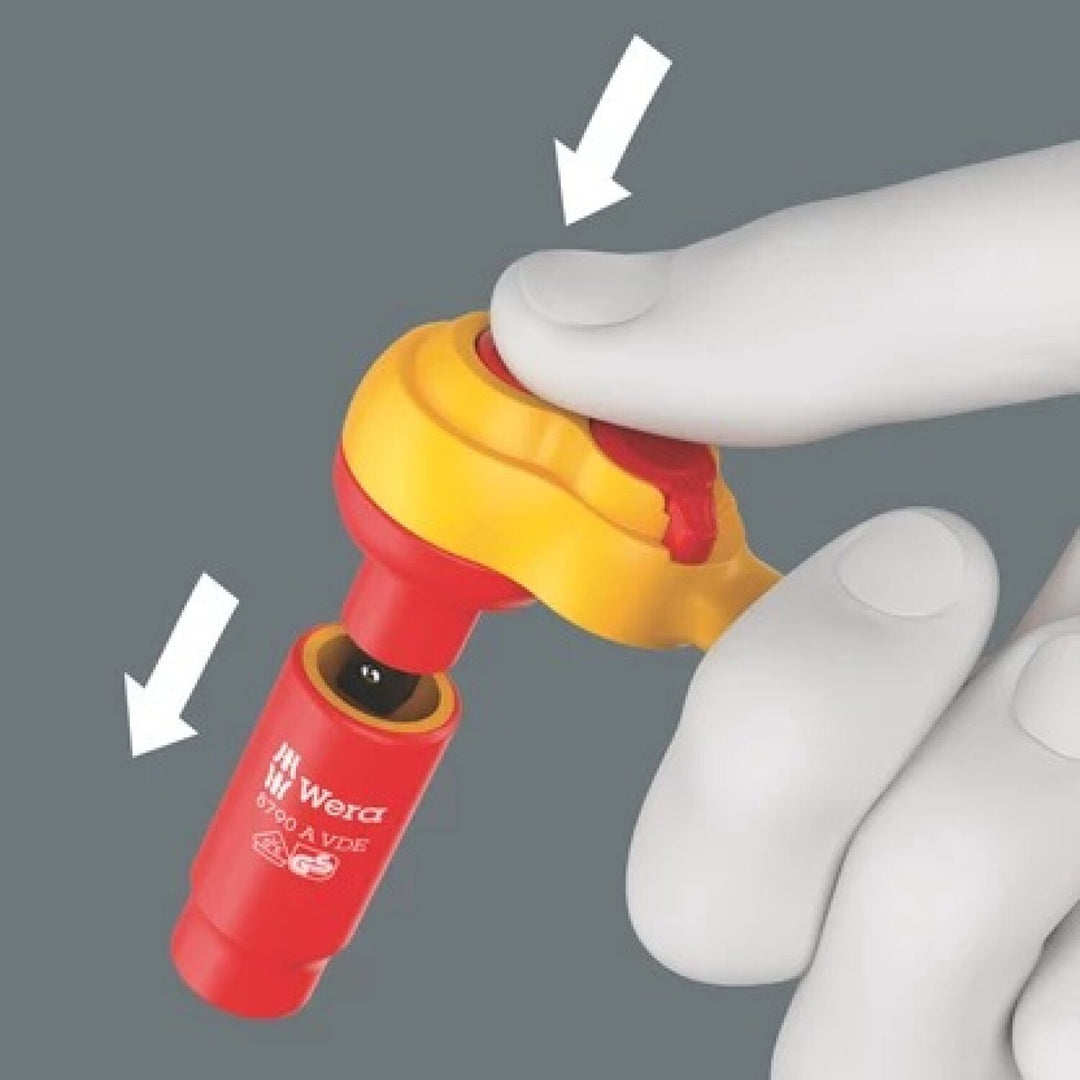 Wera 05150117001 9727 Foam insert 8007 A VDE Zyklop VDE ratchet set 1, 1/4"