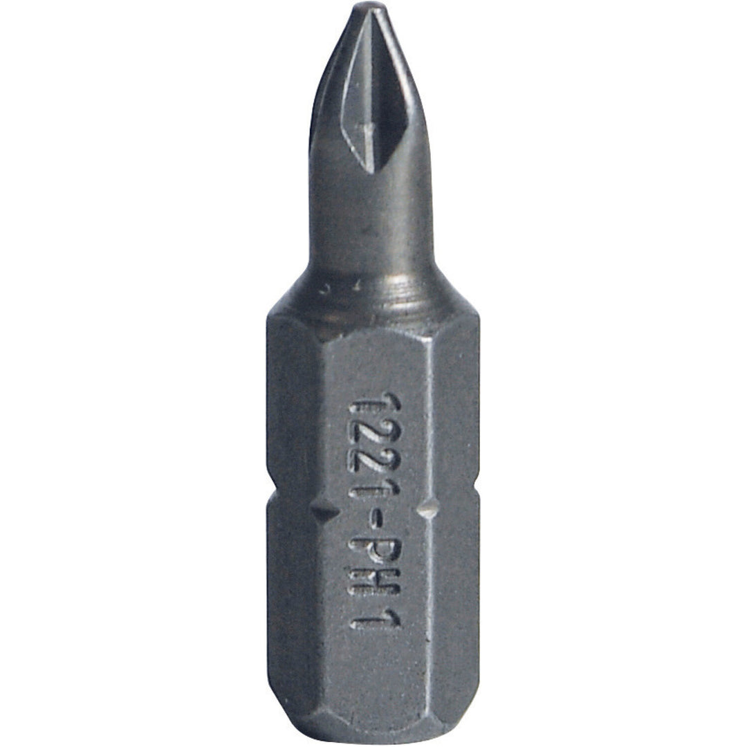 Stahlwille 08010001 1221 PH1 x 25mm Phillips Insert Bit