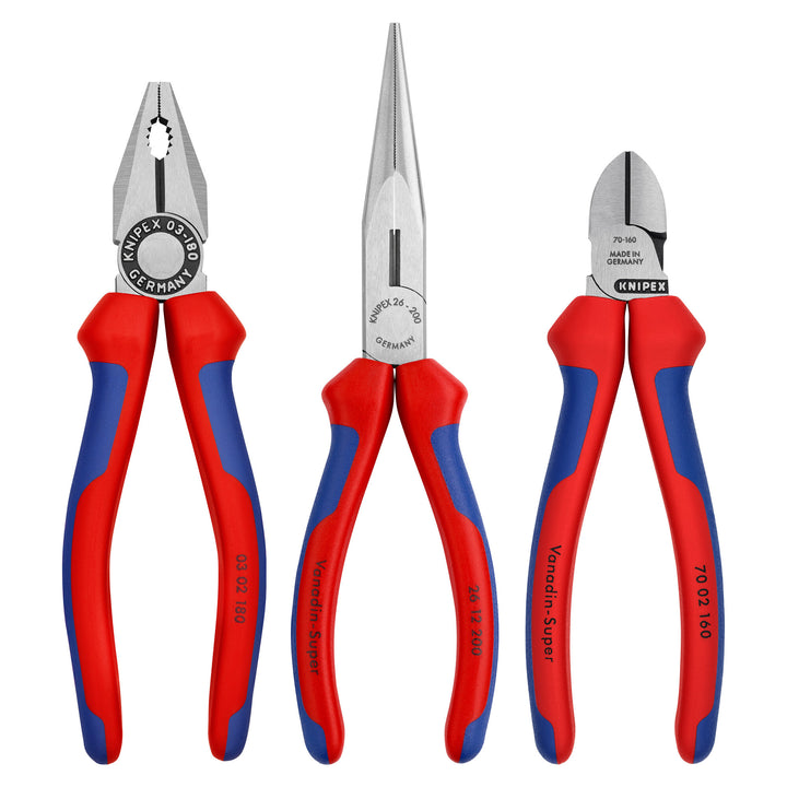 Knipex 00 20 11 3 Pc Assembly Pack Pliers Set