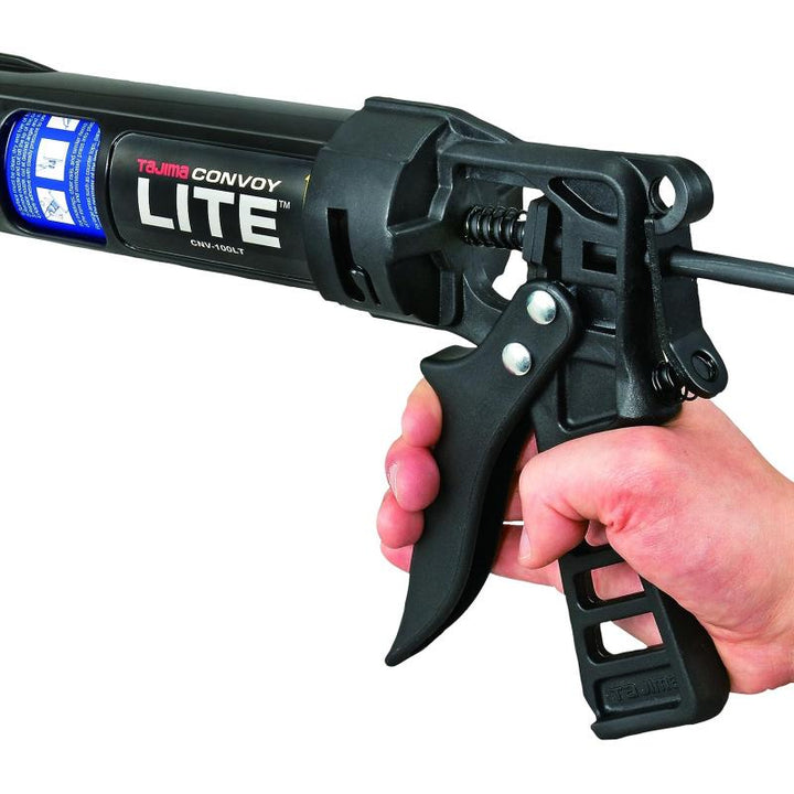 Tajima Tools CNV-100LT Convoy Lite, Feather Weight Caulk Gun, 310 ml / 1/10 Gallon