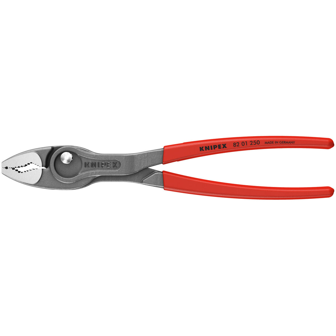 Knipex 00 19 61 V01 TwinGrip Plastic Dipped Pliers Set and Tool Roll, 6", 8" and 10"