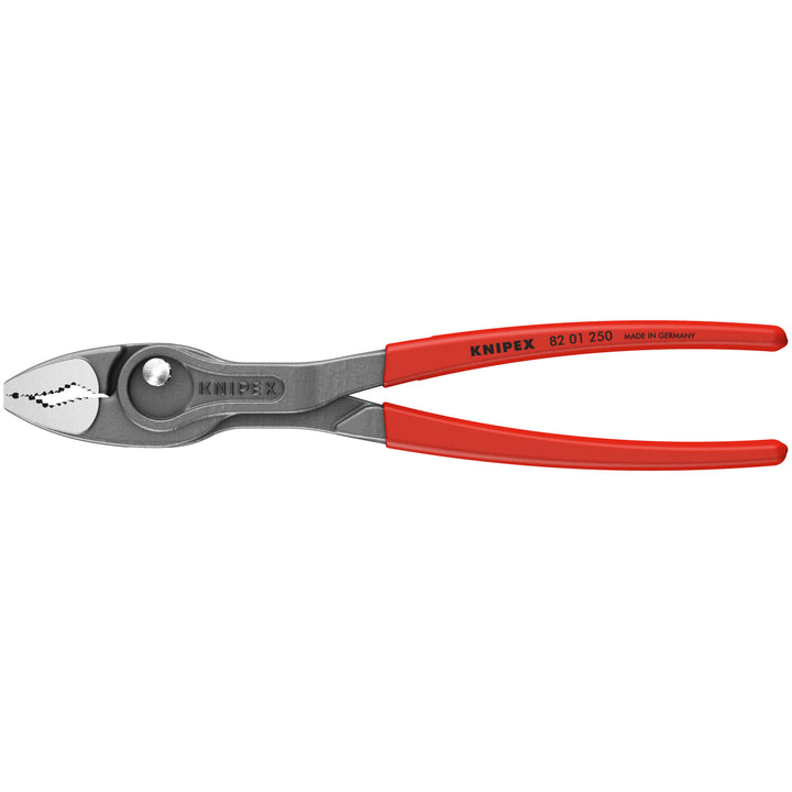 Knipex 00 19 61 V01 TwinGrip Plastic Dipped Pliers Set and Tool Roll, 6", 8" and 10"