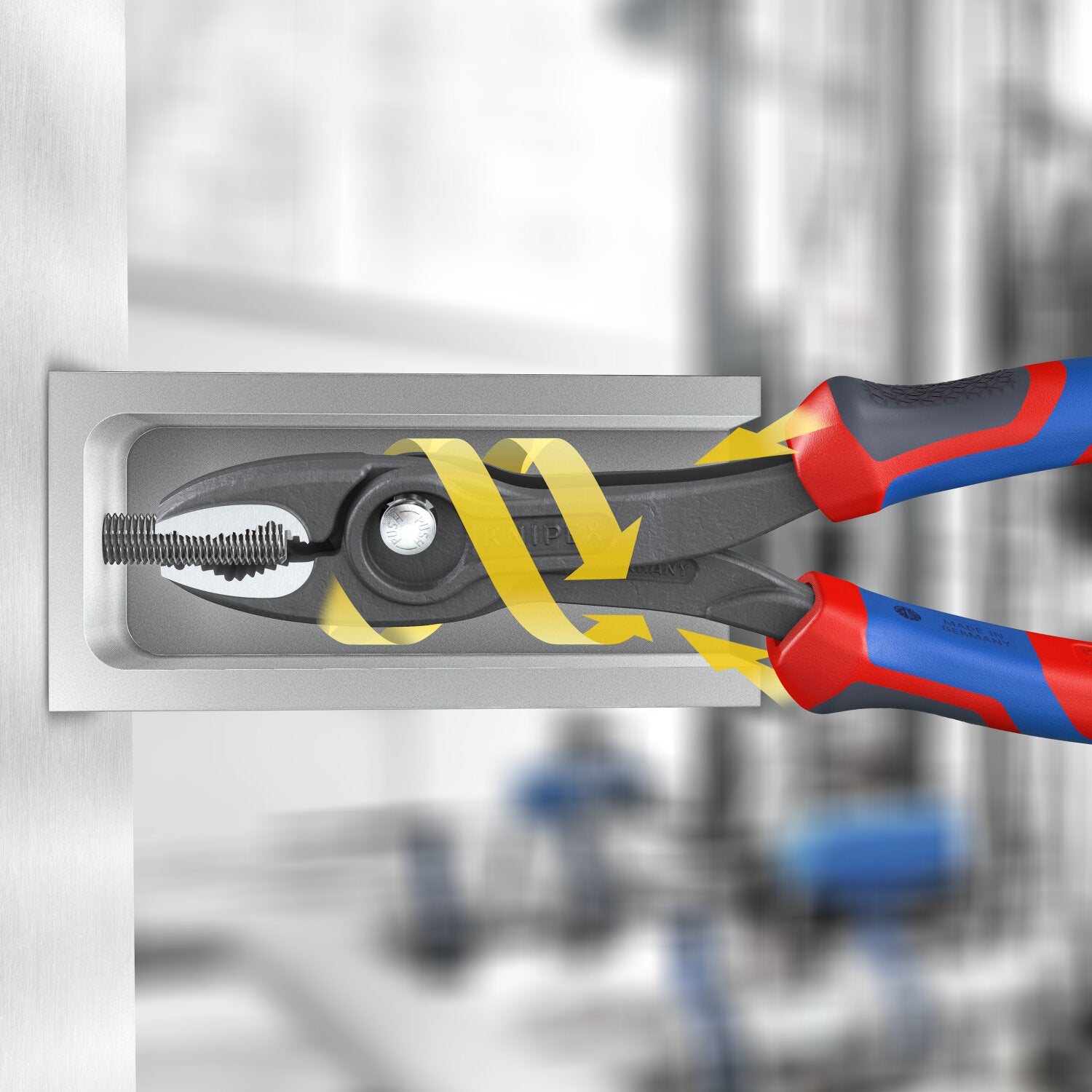 Knipex 82 02 200 KnipeXtend Twin Grip Pliers, 8