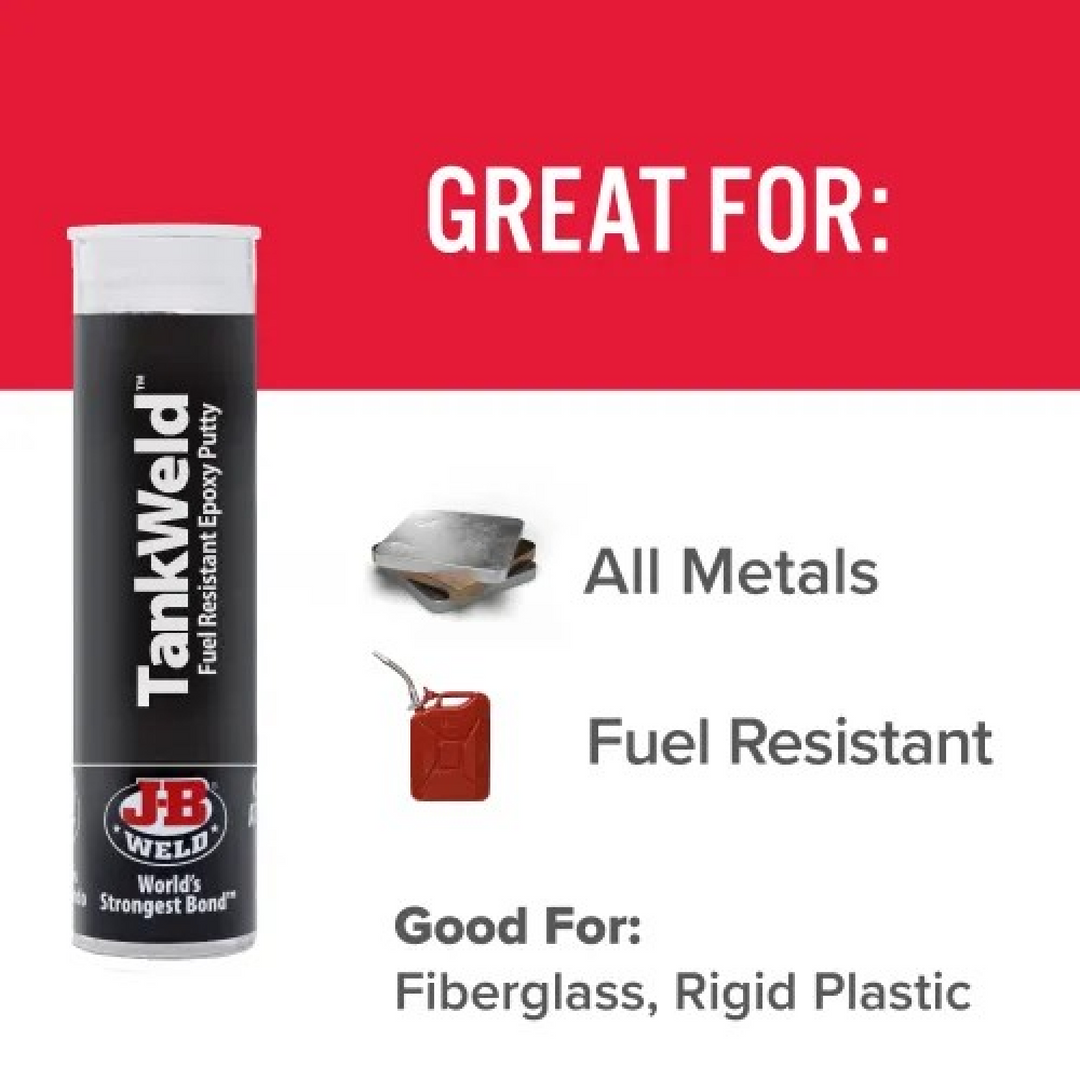 J-B Weld 8217 TankWeld Epoxy Putty, 2 oz.