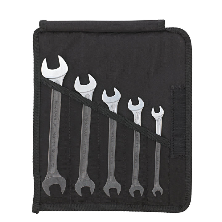 Stahlwille 96400304 10/5 Double Open Ended Spanner Set, Metric