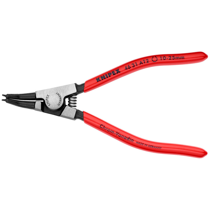 Knipex 46 31 A12 5 1/2" External 45° Angled Snap Ring Pliers-Forged Tips