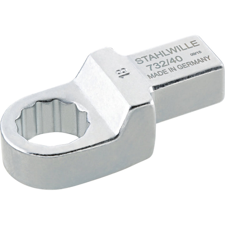 Stahlwille 58224032 732/40 Ring insert tool 32 mm, 14x18 mm