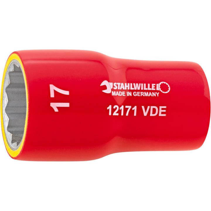 Stahlwille 02380007 12171 VDE Socket 7 mm, 3/8" Drive
