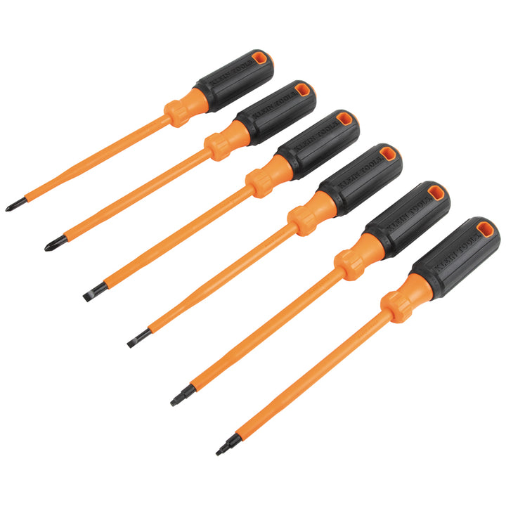 Klein Tools 85077INSR Insulated Screwdriver Set Plus Magnetizer, 7 Pc.