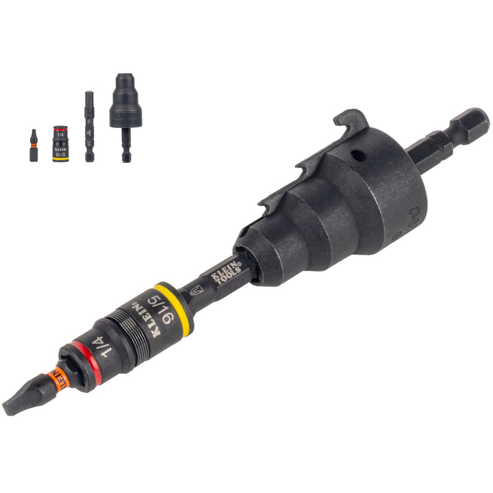 Klein Tools 85091HD Impact-Rated Flip Socket Conduit Reamer