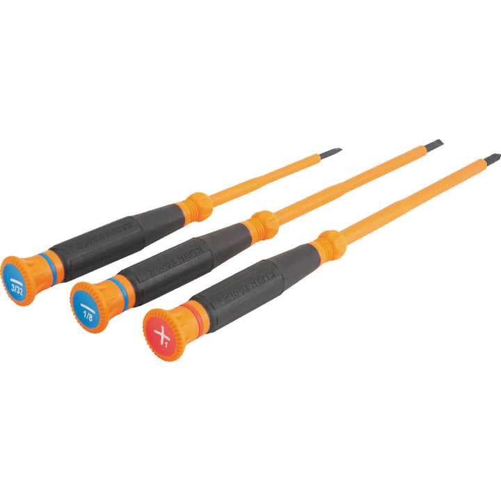Klein Tools 85613INS Insulated Precision Screwdriver Set, 3-Piece