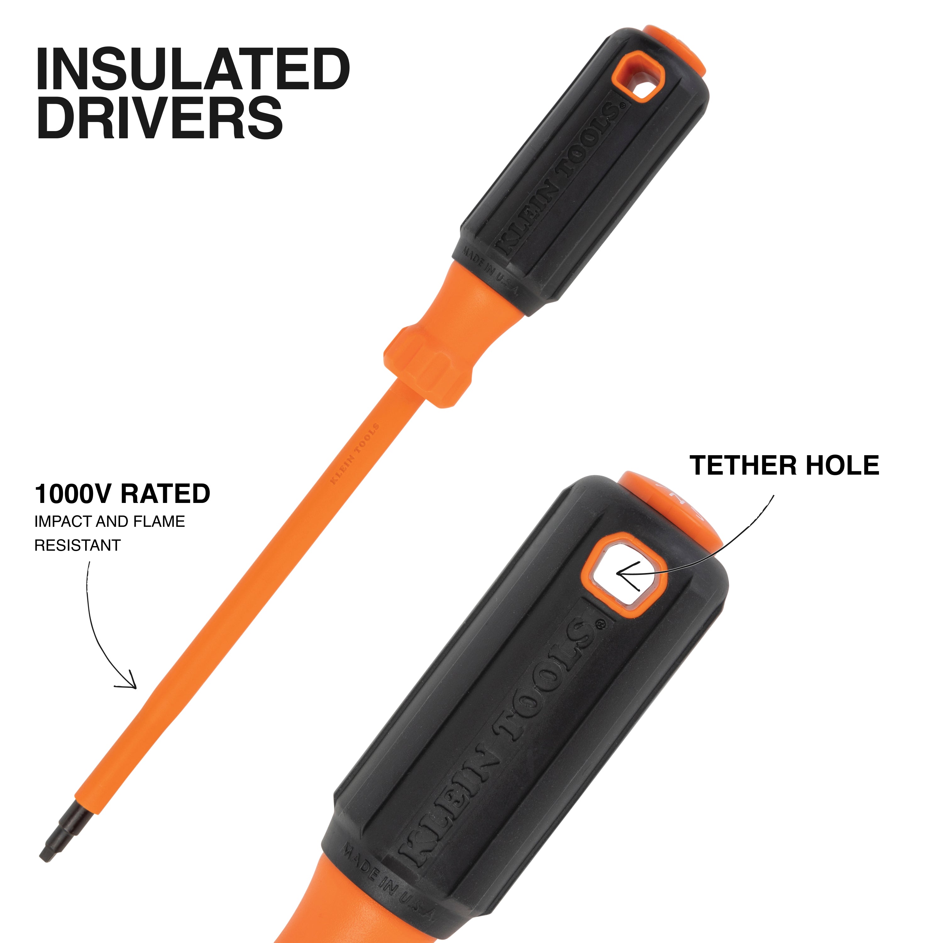 Klein Tools 85850 Electrician Screwdriver Set, 9 Pc. – Haus of Tools
