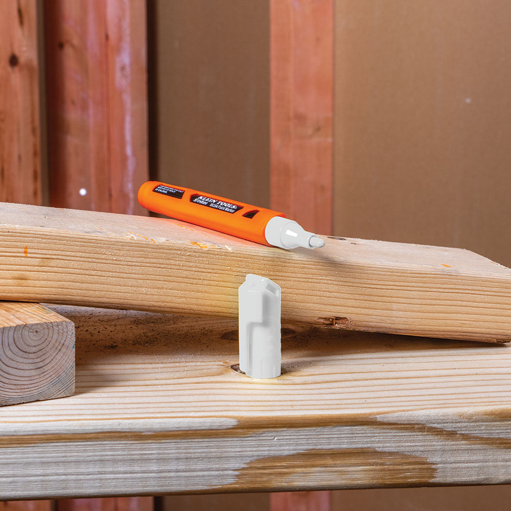 Klein Tools 86344 Skribes Paint Marker, White